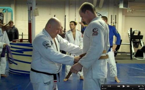 Brown belt · March 16, 2012 · Promoted by Carlson Gracie Jr.