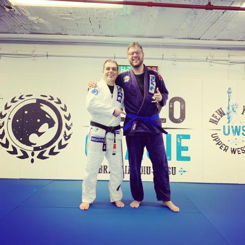 Blue belt · September 4, 2019 · Promoted by Luca Atalla