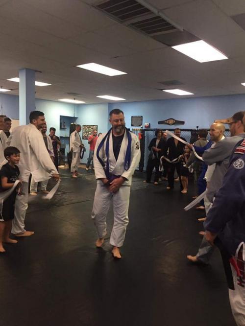 Purple belt · August 25, 2018 · Promoted by Jeff Bailey
