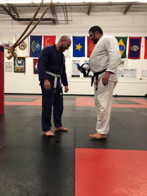 Blue belt · September 25, 2019 · Promoted by James Foster