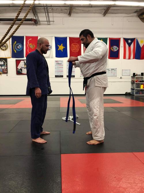 Blue belt · September 25, 2019 · Promoted by James Foster