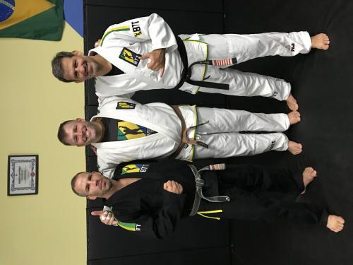 Brown belt · December 4, 2017 · Promoted by Marcello Bergo