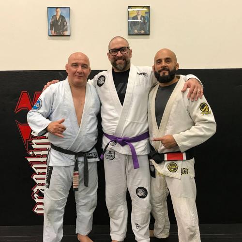 Purple belt · December 15, 2016 · Promoted by Carlson Gracie Jr