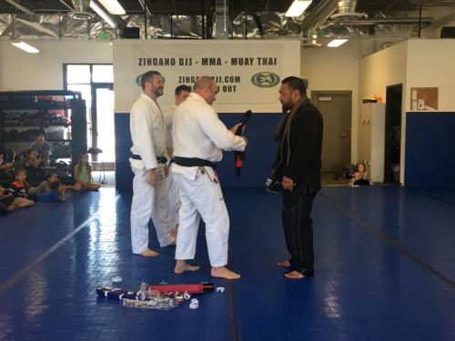 Black belt · September 9, 2018 · Promoted by Hans Thompson