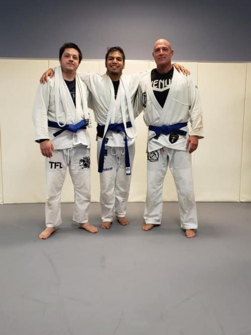 Blue belt · November 6, 2019 · Promoted by Mazi Heydary
