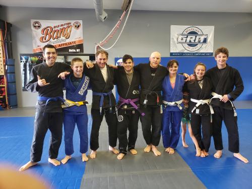 Purple belt · July 27, 2019 · Promoted by Sam Rauch