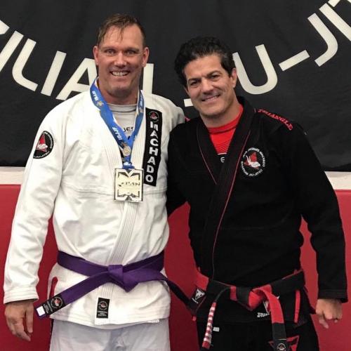 Purple belt · March 20, 2017 · Promoted by Master Jean Jacques Machado