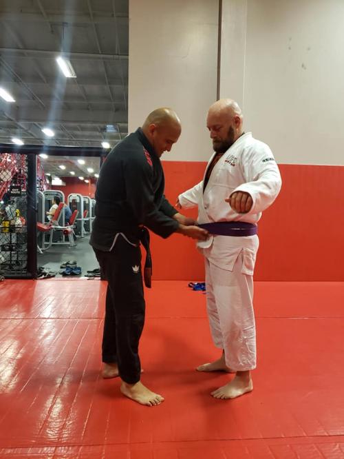 Purple belt · January 3, 2020 · Promoted by Rene Salazar