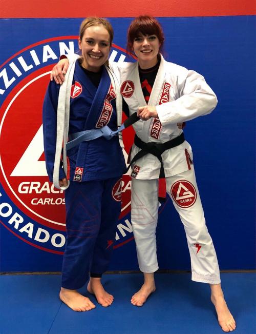 Blue belt · November 1, 2018 · Promoted by Vanessa Waltz