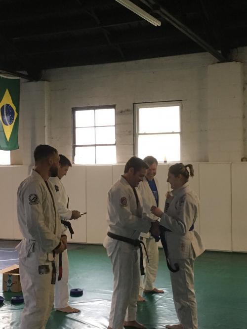 Blue belt · December 1, 2018 · Promoted by Jason Mcguire