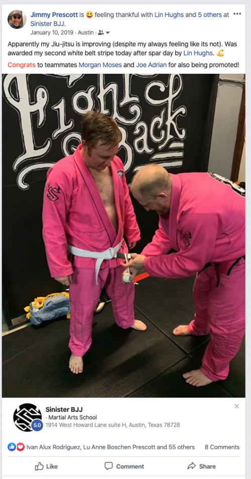White belt · July 4, 2018