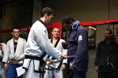 Purple belt · February 11, 2012 · Promoted by Philip Migliarese III