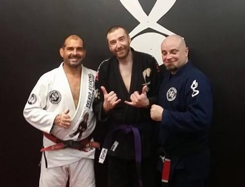 Purple belt · February 27, 2015 · Promoted by sylvio behring via Chris Belbas