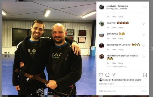 Brown belt · December 19, 2019 · Promoted by Antonio Cornelis