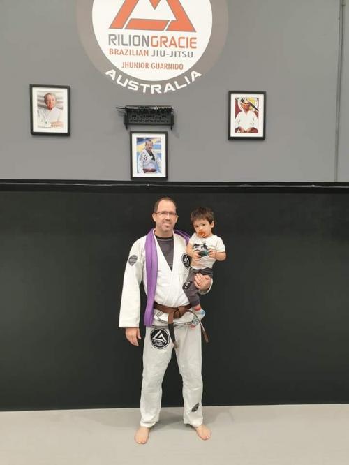 Brown belt · December 15, 2019 · Promoted by Jhunior Guarnido