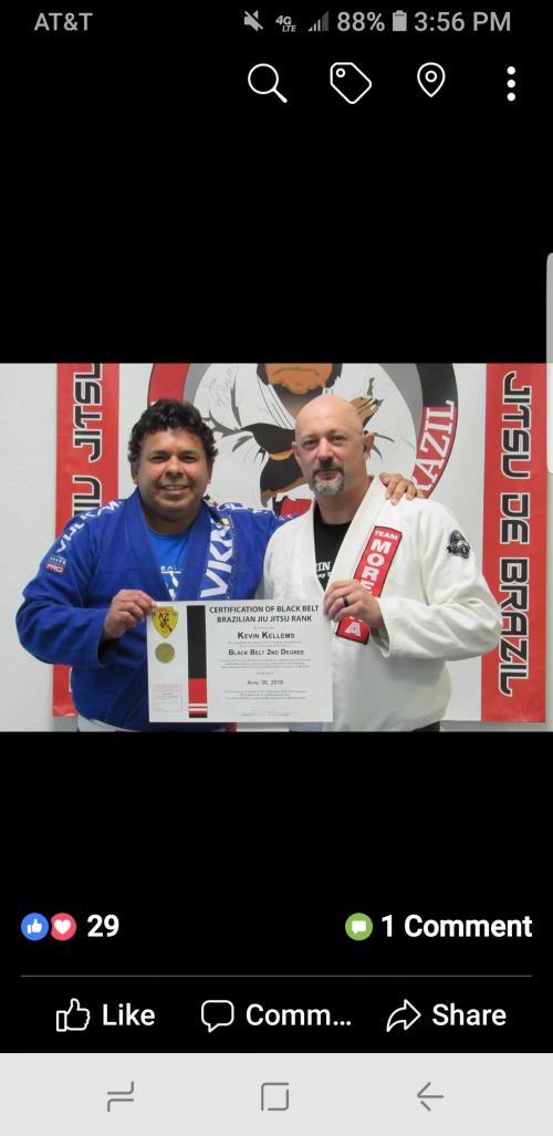 Black belt · April 22, 2012 · Promoted by Rigan Machado