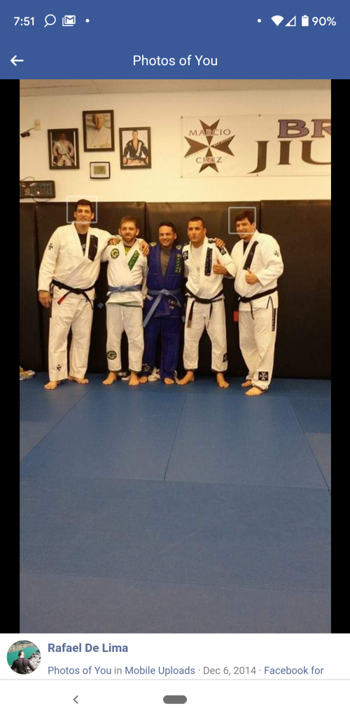 Blue belt · December 6, 2014 · Promoted by Rafael De Lima