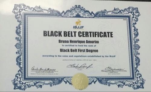Black belt · June 6, 2009 · Promoted by Vinicius Draculino Magalhães