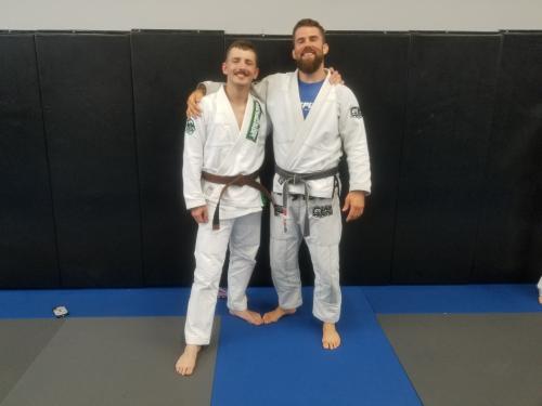 Brown belt · September 19, 2019 · Promoted by Nick Albin