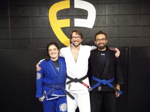 Blue belt · August 26, 2017 · Promoted by Gabriel Heck
