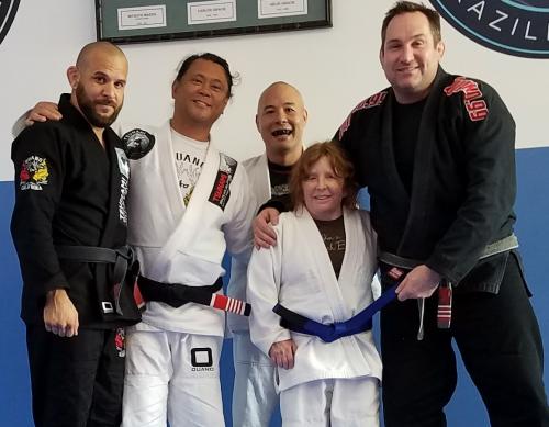 Blue belt · December 19, 2018 · Promoted by John Ouano