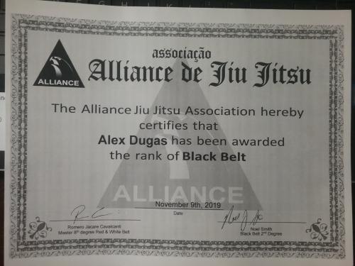 Black belt · November 9, 2019 · Promoted by Noel Smith