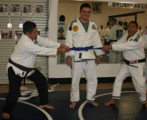 Blue belt · July 28, 2013 · Promoted by Rudy Vasquez