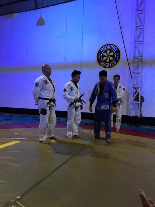 Blue belt · July 25, 2019 · Promoted by Prof. Alvin Aguilar