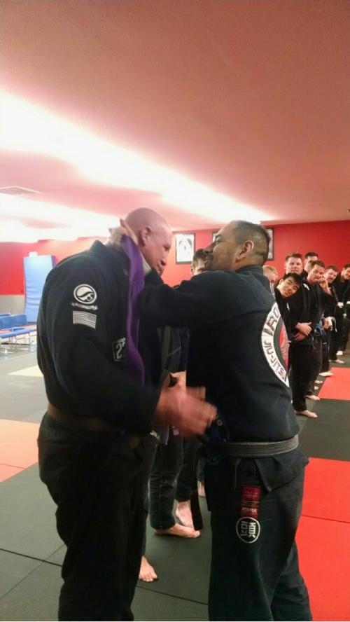 Brown belt · March 28, 2018 · Promoted by Professor Derek Cleveland