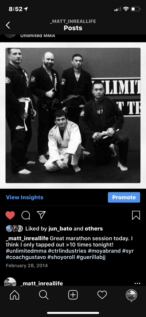 White belt · February 28, 2014