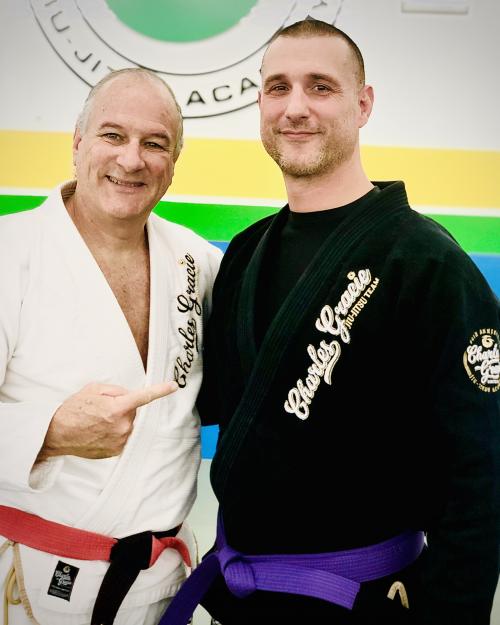 Purple belt · October 26, 2019 · Promoted by Charles Gracie