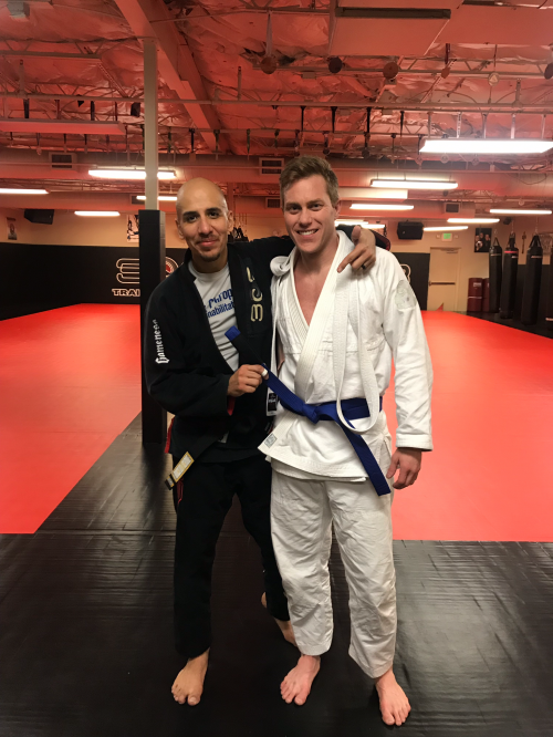 Blue belt · November 25, 2019 · Promoted by Matt Sierra