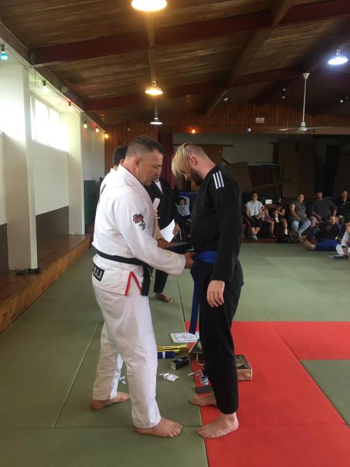 Blue belt · December 2, 2019 · Promoted by Serge Morel