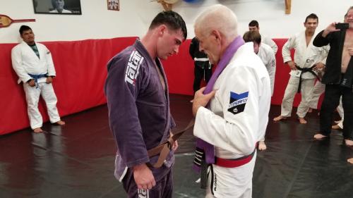Brown belt · August 24, 2018 · Promoted by Fabio Santos