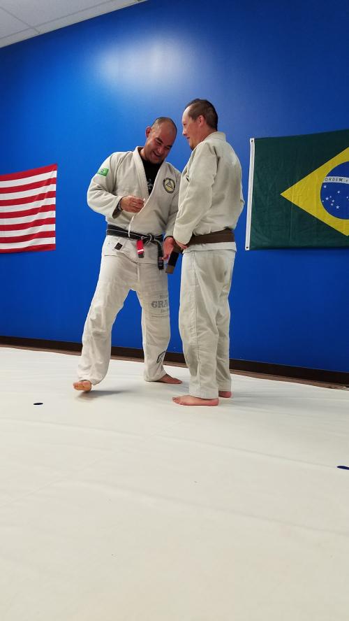 Brown belt · August 25, 2016 · Promoted by Steve Diaz