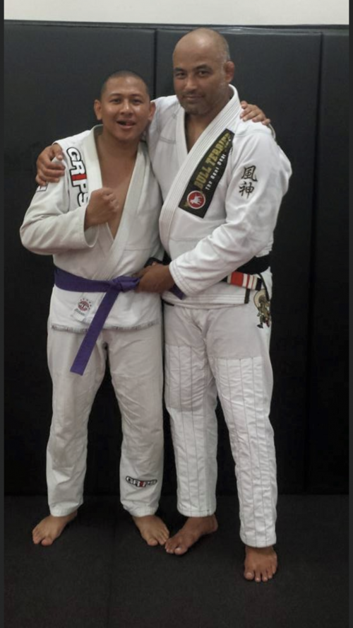 Purple belt · July 10, 2015 · Promoted by Stephen Roberto
