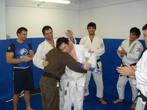 Blue belt · February 27, 2007 · Promoted by Rolles Gracie