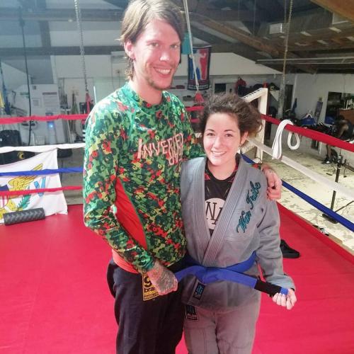 Blue belt · December 11, 2017 · Promoted by Eric Robinson