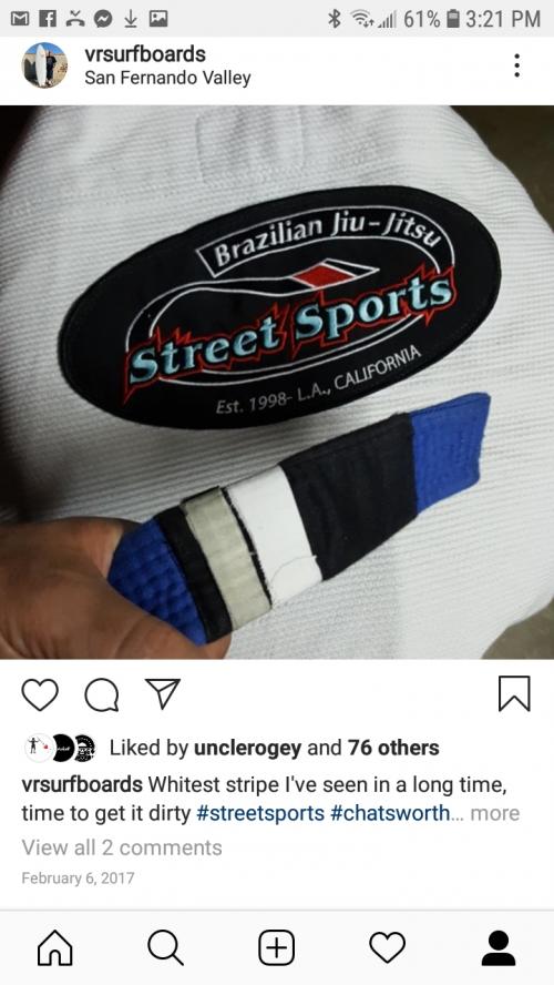 Blue belt · December 22, 2014 · Promoted by Scott Singer