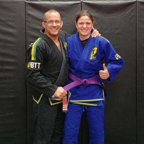 Purple belt · June 15, 2019 · Promoted by Louis Bérubé
