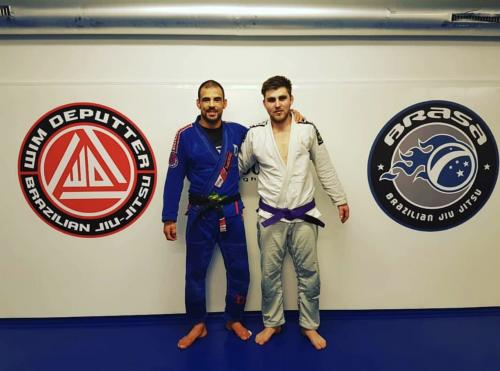 Purple belt · February 28, 2019 · Promoted by Wim Deputter