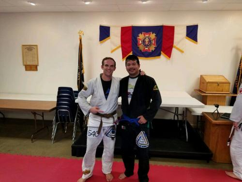 Blue belt · August 17, 2016 · Promoted by Joey Zente