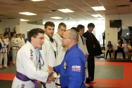 Purple belt · June 9, 2012 · Promoted by Fabio Holanda