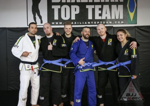 Blue belt · December 1, 2018 · Promoted by Guy Montreuil