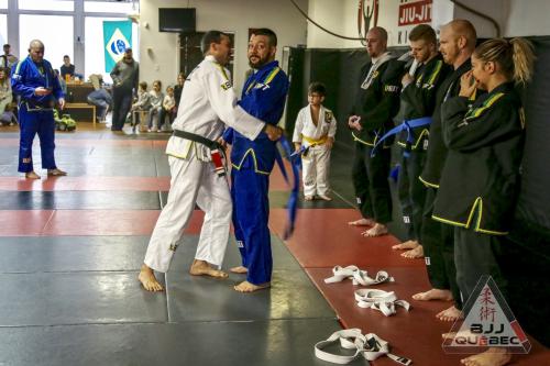 Blue belt · December 1, 2018 · Promoted by Guy Montreuil