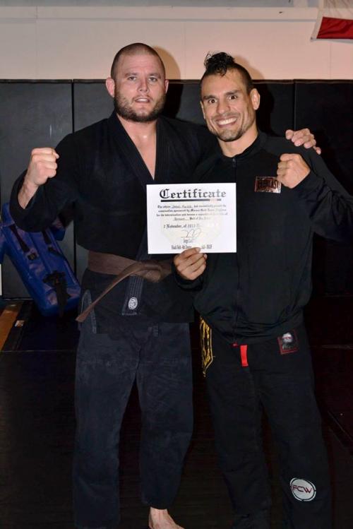 Brown belt · May 4, 2014 · Promoted by Jorge Patino