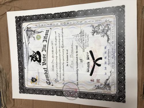 Black belt · April 7, 2019 · Promoted by Chris Haueter