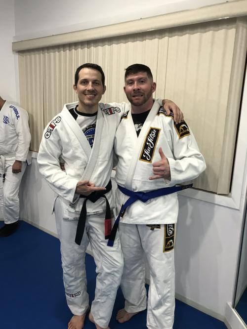 Blue belt · January 15, 2018 · Promoted by Greg Wood
