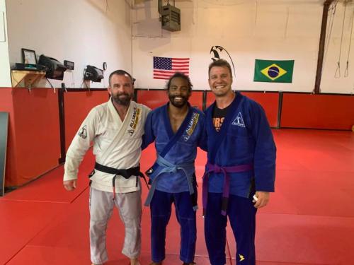 Blue belt · August 28, 2019 · Promoted by Alexandre Meadows