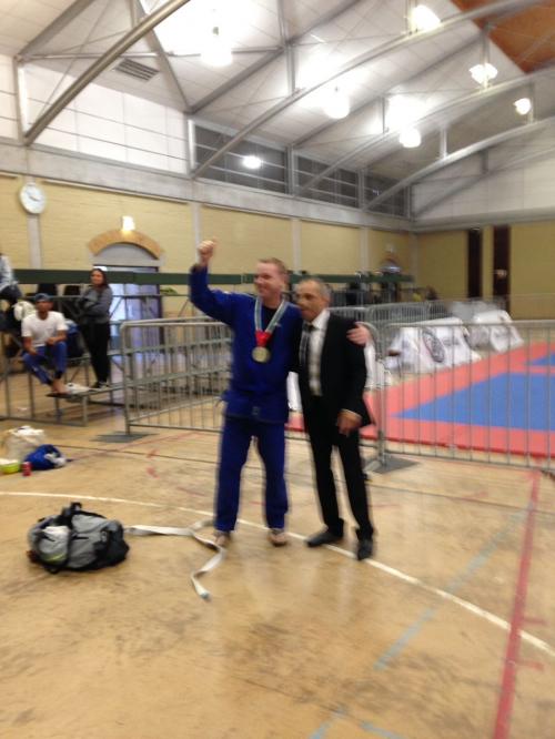 Blue belt · December 3, 2017 · Promoted by Kurdt George